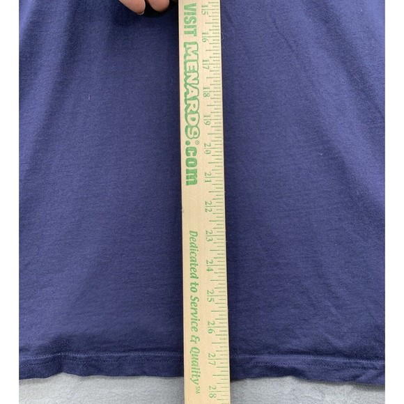 Polo Ralph Lauren Men's Long Sleeve Hooded Tee Shirt Large Navy Spell Out - Picture 8 of 13